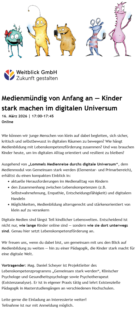 Termine Medienmuendig
